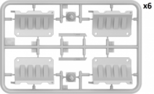 Mini Art 35634 Plastic Barrier Set