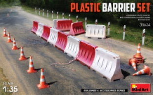 Mini Art 35634 Plastic Barrier Set