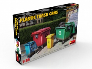 Mini Art 35617 PLASTIC TRASH CANS