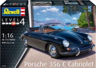 Revell 07043 Porsche 356 C Cabriolet