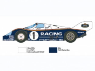 Italeri 3648 Porsche 956