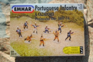 EMHAR EM7217 Portuguese Infantry & CAZADORES 'Peninsular War 1807-14'