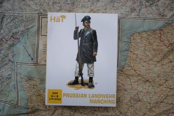 HäT 8309 Prussian Landwehr Marching Napoleonic Wars