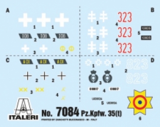 Italeri 7084 Pz.Kpfw.35(t)