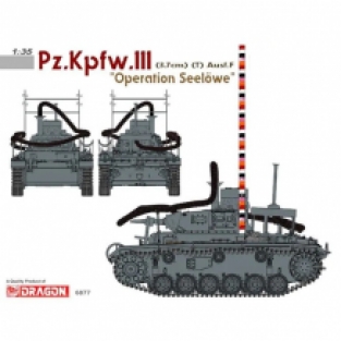 Dragon 6877 Pz.Kpfw.III '3.7cm'(T) Ausf.F 