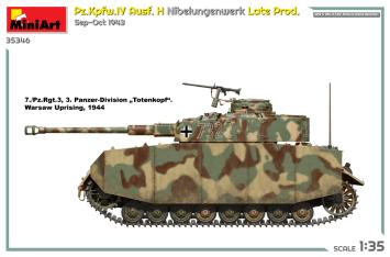 MiniArt 35346 Pz.Kpfw.IV Ausf. H Nibelungenwerk Late Prod. Sep-Oct 1943