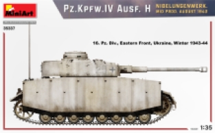 Mini Art 35337 Pz.Kpfw.IV Ausf. H NIBELUNGENWERK. MID PROD. AUGUST 1943