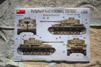 MiniArt 35305 Pz.Kpfw.IV Ausf. H Vomag Mid Prod. July 1943 Interior Kit