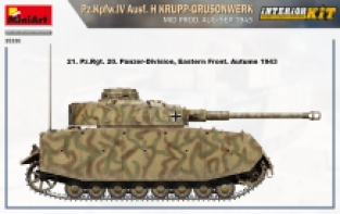 Mini Art 35330 Pz.Kpfw.IV Ausf.H Krupp-Grusonwerk Mid prod. Aug-Sep 1943