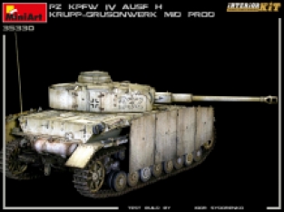 Mini Art 35330 Pz.Kpfw.IV Ausf.H Krupp-Grusonwerk Mid prod. Aug-Sep 1943