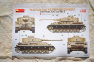 Mini Art 35330 Pz.Kpfw.IV Ausf.H Krupp-Grusonwerk Mid prod. Aug-Sep 1943