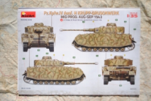 Mini Art 35330 Pz.Kpfw.IV Ausf.H Krupp-Grusonwerk Mid prod. Aug-Sep 1943