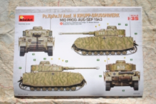 Mini Art 35330 Pz.Kpfw.IV Ausf.H Krupp-Grusonwerk Mid prod. Aug-Sep 1943