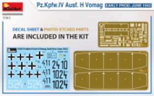 Mini Art 35302 Pz.Kpfw.IV Ausf.H Vomag Early Production June 1943