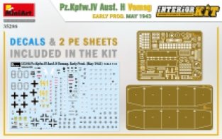 Mini Art 35298 Pz.Kpfw.IV Ausf.H Vomag Early Production May 1943 'Interior KIT' 