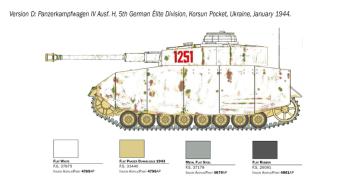 Italeri 6578 Pz.Kpfw.IV Ausf.H with METAL GUN BARREL