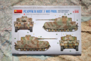 Mini Art 35339 Pz.Kpfw.IV Ausf.J NIBELUNGENWERK Mid. Prod. - Sep.-Nov. 1944