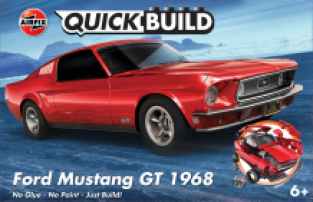 Airfix J6035 Quick Build Ford Mustang GT 1968