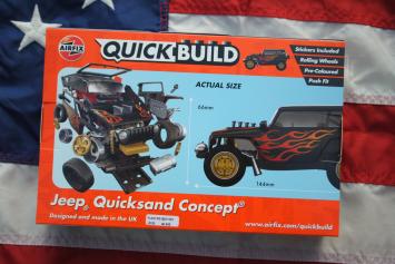 Airfix J6038 QUICKBUILD Jeep 'Quicksand' Concept