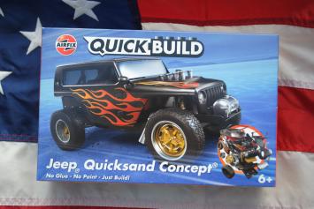 Airfix J6038 QUICKBUILD Jeep 'Quicksand' Concept