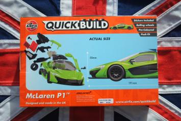 Airfix J6021 QUICKBUILD McLaren P1 Green