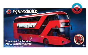 Airfix J6050 QUICKBUILD Transport for London New Routemaster