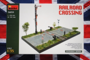 Mini Art 36059 RAILROAD CROSSING