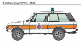 Italeri 3661 RANGE ROVER POLICE