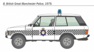 Italeri 3661 RANGE ROVER POLICE