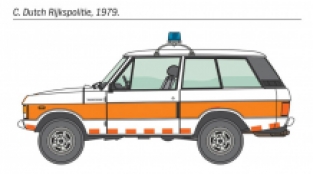 Italeri 3661 RANGE ROVER POLICE