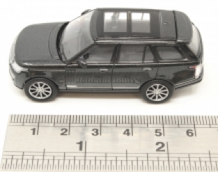 Oxford 76RAN006 Range Rover Vogue Santorini Black 'Prince William'