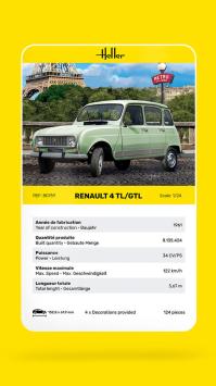 Heller 80759 Renault 4L Version GTL