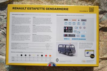 Heller 80742 Renault Estafette Gendarmerie