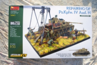 Mini Art 36063 REPAIRING Of Pz.Kpfw. IV Ausf. H. BIG SET