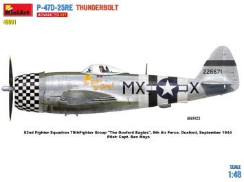 MiniArt 48001 Republic P-47D-25RE Thunderbolt 'Advanced Kit'