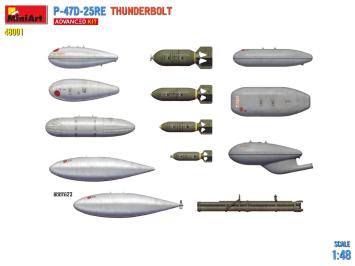 MiniArt 48001 Republic P-47D-25RE Thunderbolt 'Advanced Kit'