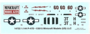 Minicraft 14722 Republic P-47D Thunderbolt