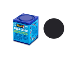 Revell 36106 Aqua Color - Tar black Matt