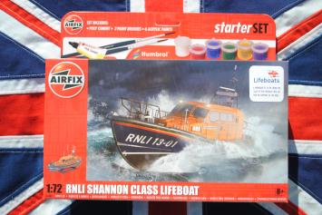 Airfix A55015 RNLI Shannon Class Lifeboat Starter Set