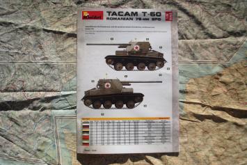 Mini Art 35240 Romanian SPG TACAM T-60 - 76mm SPG Interior Kit