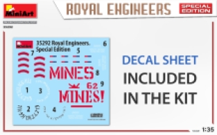 Mini Art 35292 ROYAL ENGINEERS. SPECIAL EDITION