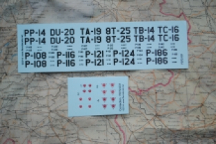 Flevo Decals FD72-031 Royal Netherlands Air Force Republic F-84F Thunderstreak