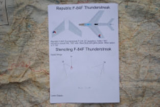 Flevo Decals FD72-031 Royal Netherlands Air Force Republic F-84F Thunderstreak