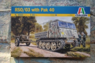 Italeri 6563 RSO/03 with Pak 40 Gun