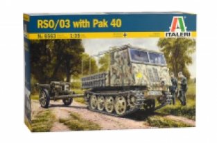 Italeri 6563 RSO/03 with Pak 40 Gun