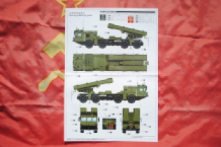 Trumpeter 01068 Russian 9A53 Uragan-1M MLRS 'Tornado-s'