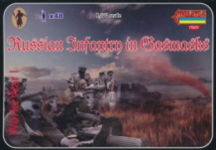 Strelets*R M058 Russian Infantry in Gasmasks WWI
