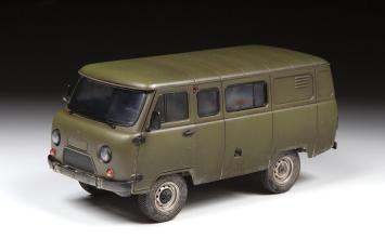 Zvezda 3644 Russian military van UAZ 3909