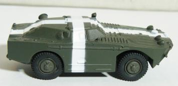 Eaglemoss EAC Military Vehicle 76 Russian Soviet Military BRDM Armoured Car Die Cast Model 