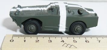 Eaglemoss EAC Military Vehicle 76 Russian Soviet Military BRDM Armoured Car Die Cast Model 